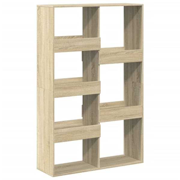 vidaXL rumdeler 100x33x155,5 cm konstrueret træ sonoma-eg