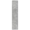Pikkukuva 6 / 11: vidaXL Huoneenjakaja betoninharmaa 100x33x155,5 cm tekninen puu