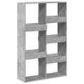 Pikkukuva 7 / 11: vidaXL Huoneenjakaja betoninharmaa 100x33x155,5 cm tekninen puu