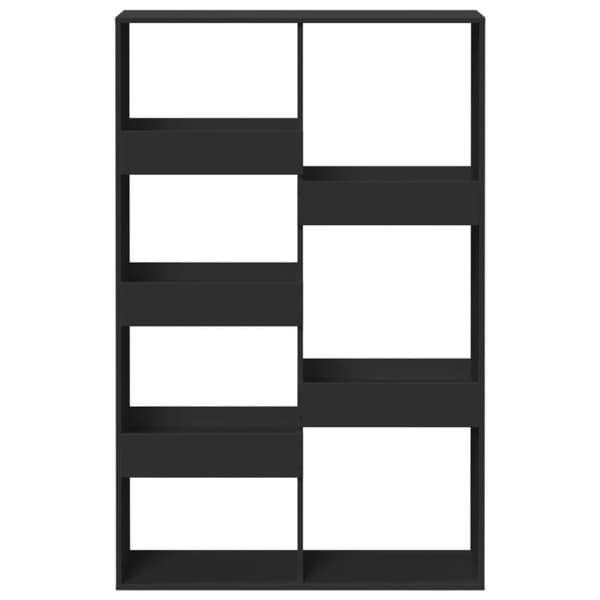 vidaXL Huoneenjakaja musta 100x33x155,5 cm tekninen puu