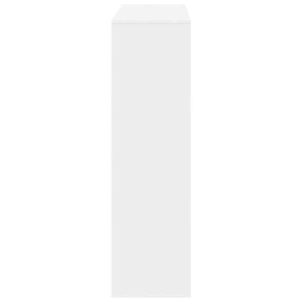 vidaXL rumdeler 100x33x115 cm konstrueret træ hvid