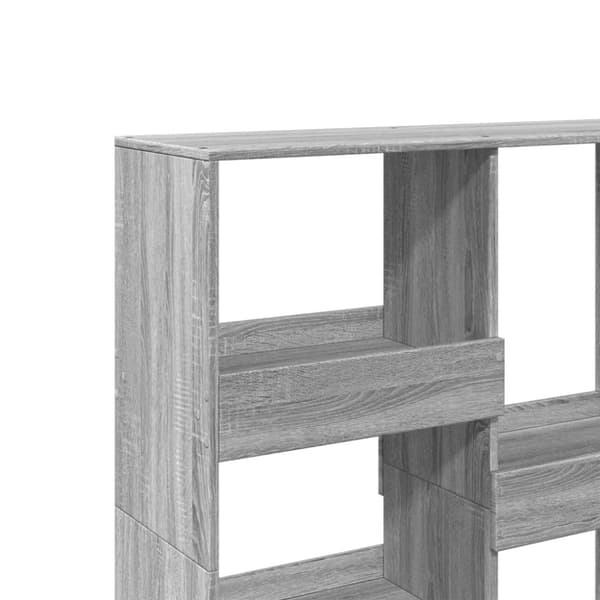 vidaXL Huoneenjakaja harmaa Sonoma 100x33x115 cm tekninen puu