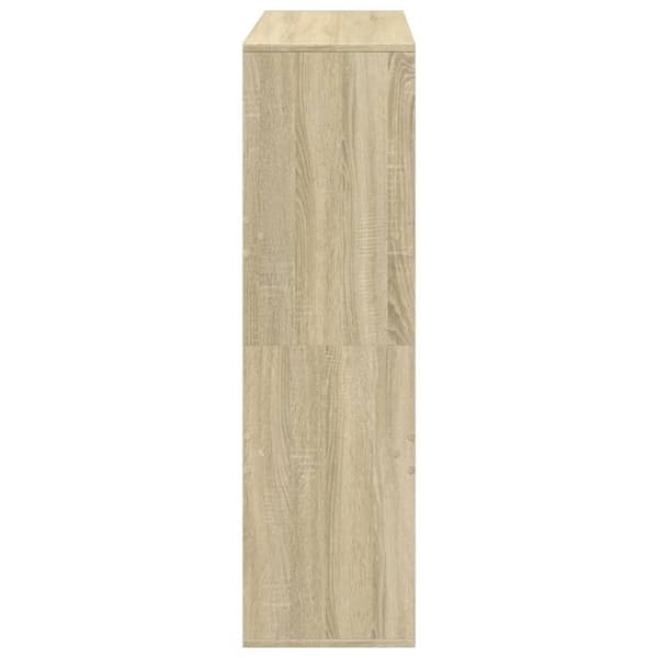 vidaXL rumdeler 100x33x115 cm konstrueret træ sonoma-eg