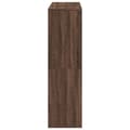 Pikkukuva 6 / 11: vidaXL Huoneenjakaja ruskea tammi 100x33x115 cm tekninen puu