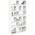 Miniatyrbilde 4 av 11: vidaXL Romdeler hvit 100x33x187,5 cm konstruert tre