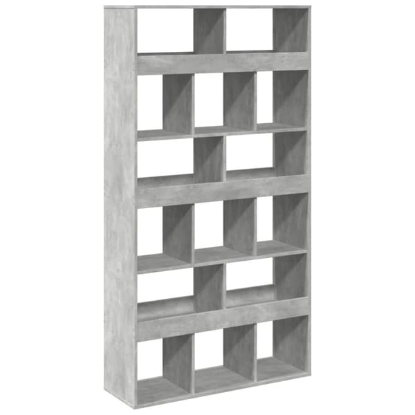 vidaXL Huoneenjakaja betoninharmaa 100x33x187,5 cm tekninen puu