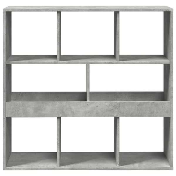 vidaXL Huoneenjakaja betoninharmaa 100x33x94,5 cm tekninen puu