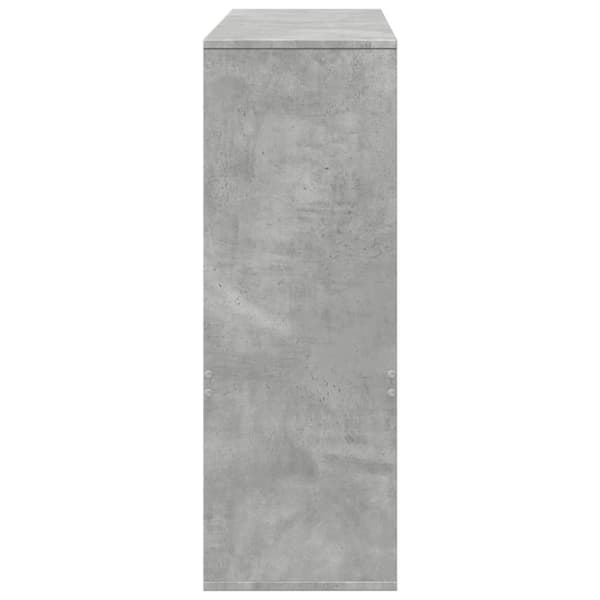 vidaXL Huoneenjakaja betoninharmaa 100x33x94,5 cm tekninen puu