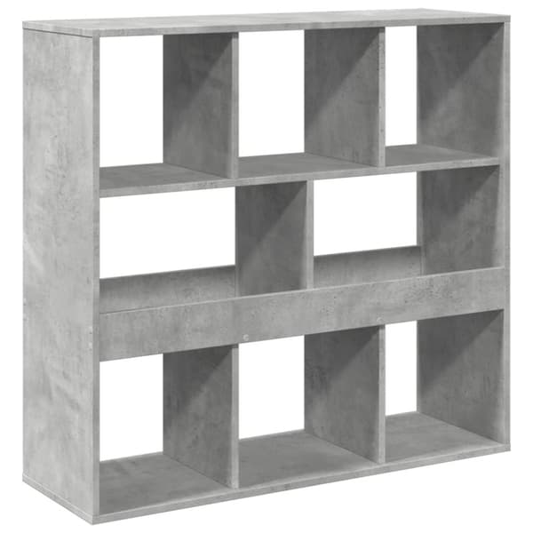 vidaXL Huoneenjakaja betoninharmaa 100x33x94,5 cm tekninen puu