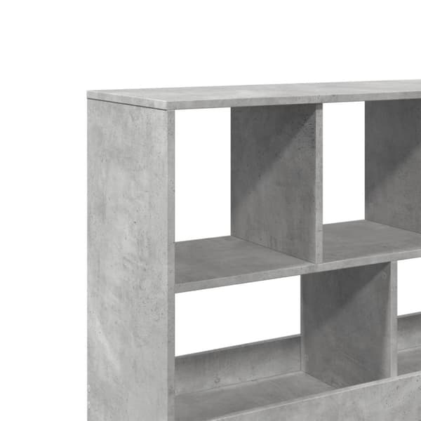 vidaXL Huoneenjakaja betoninharmaa 100x33x94,5 cm tekninen puu