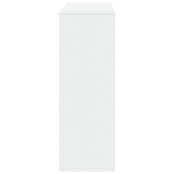 vidaXL rumdeler 100x33x94,5 cm konstrueret træ hvid