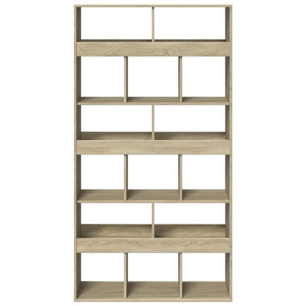 vidaXL Romdeler sonoma eik 100x33x187,5 cm konstruert tre