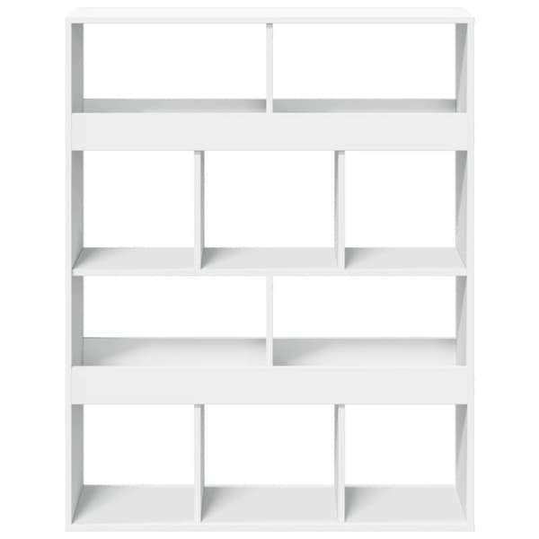 vidaXL rumdeler 100x33x125,5 cm konstrueret træ hvid