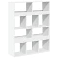 Miniatyrbilde 1 av 11: vidaXL Romdeler hvit 100x33x125,5 cm konstruert tre
