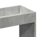 Miniatyrbillede 10 af 11: vidaXL reol 92x33x140 cm konstrueret træ betongrå