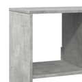 Miniatyrbilde 8 av 11: vidaXL Bokhylle betonggrå 100x33x187,5 cm konstruert tre