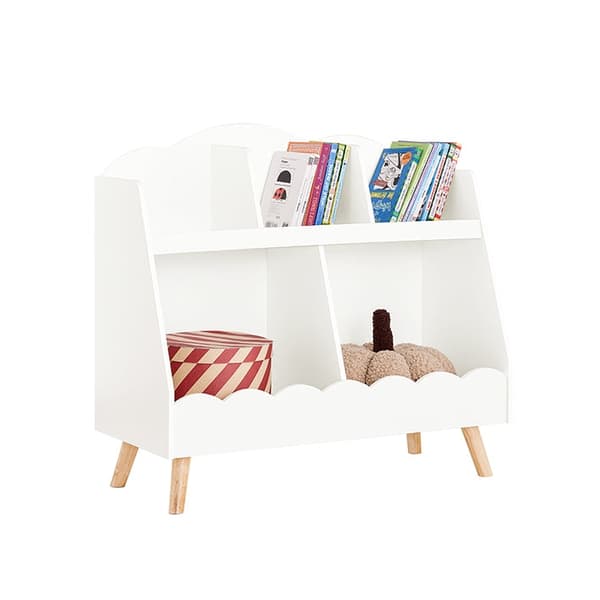 Rootz lasten kirjahylly - Lelujärjestin - Puiset hyllyt - Helppo siistiminen - 82cm x 76cm x 35cm