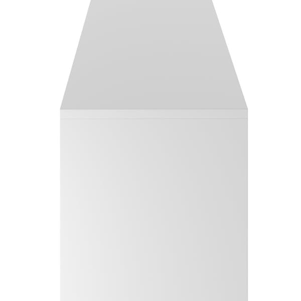 Reol Tartu med 7 åbne rum, 104x29x107cm - hvid