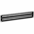 Miniatyrbild 1 av 3: Patchpanel 48 UTP Portar Kategori 6 Trendnet TC-KP48