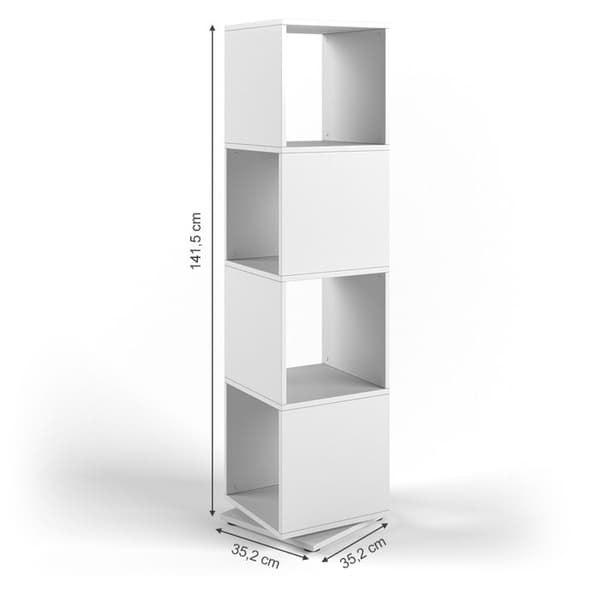 Vicco Svänghylla, Vit, 35 x 142 cm