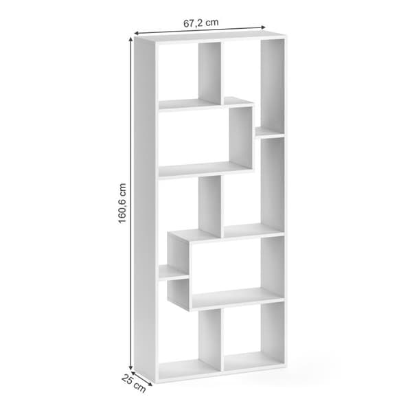 Vicco Noa Rumsavdelare, Vit, 160,6 x 67 cm