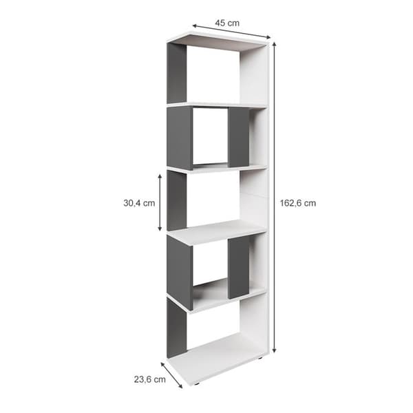 Vicco Rumsavdelare, antracit, 45 x 163 cm
