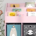 Miniatyrbild 5 av 6: Vicco barnbokhylla Luigi, Rosa, 72 x 114,2 cm utan vikkartonger