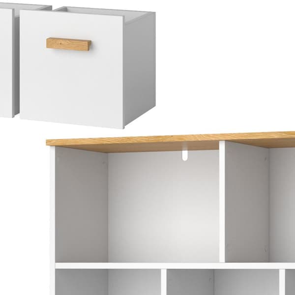 Vitalispa Malia Barnhylla, Vit, 98,4 x 113,4 cm