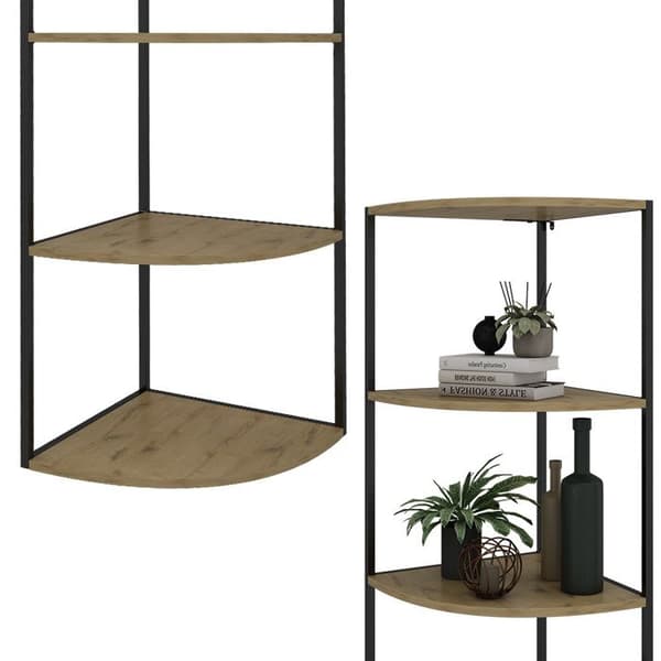 Vicco Fyrk hylla, Ek, 40 x 180 cm 5 plan
