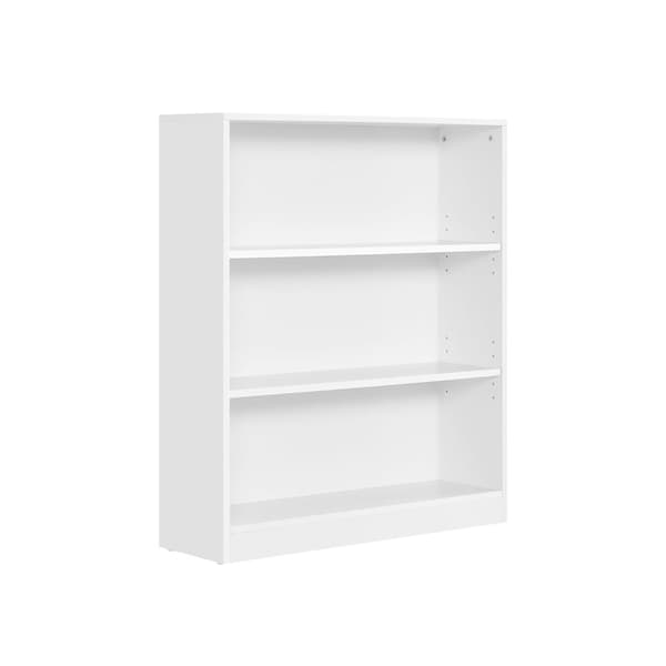 Rootz spånpladeholderhylde - Hvid hylde - Opbevaringsorganer - Heavy Duty - 24cm x 80cm x 93cm