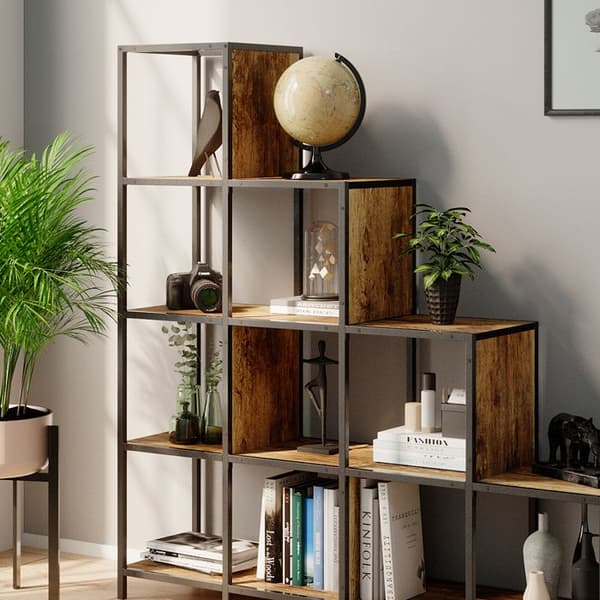 Vicco Fyrk Rumsavdelare, Rustik Ek, 120 x 120 cm