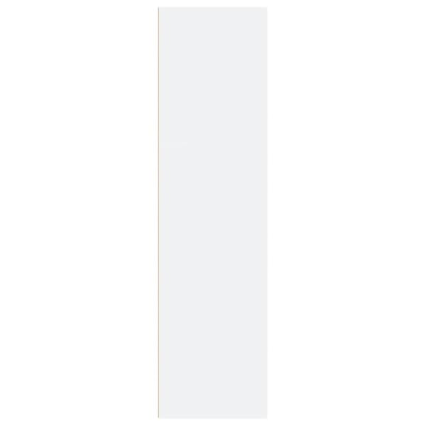 vidaXL bogreol 60x30x114 cm konstrueret træ hvid
