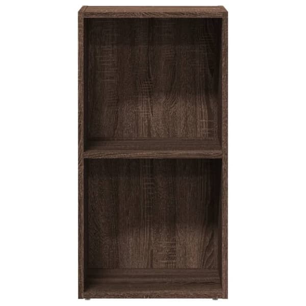 vidaXL Bokhylle brun eik 40x30x77 cm konstruert tre