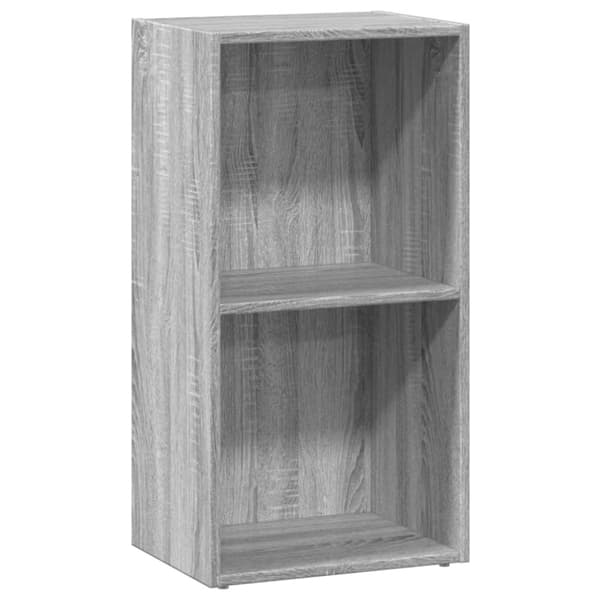 vidaXL bogreol 40x30x77 cm konstrueret træ grå sonoma-eg