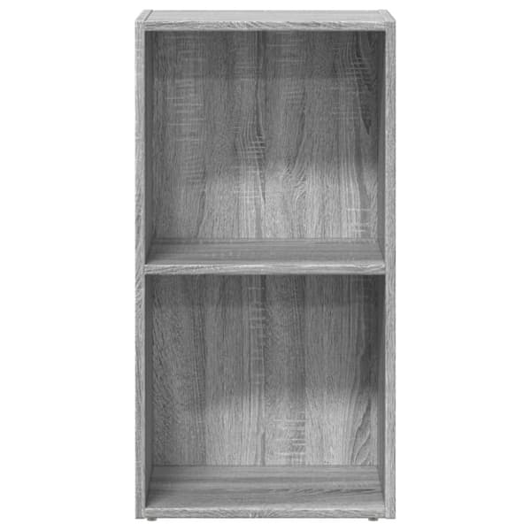 vidaXL bogreol 40x30x77 cm konstrueret træ grå sonoma-eg