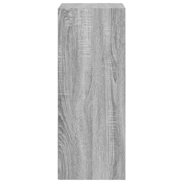 vidaXL bogreol 40x30x77 cm konstrueret træ grå sonoma-eg
