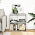 Miniatyrbild 4 av 11: vidaXL Bokhylla/Rumsavdelare 69,5x29x69,5 cm konstruerat trä
