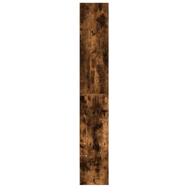 vidaXL bogreol 80x30x189 cm konstrueret træ røget egetræ