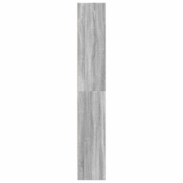 vidaXL bogreol 80x30x189 cm konstrueret træ grå sonoma