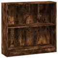 Pikkukuva 1 / 11: vidaXL Kirjahylly savutammi 80x24x76 cm tekninen puu
