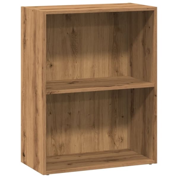 vidaXL Kirjahylly artesaani tammi 60x30x77 cm tekninen puu