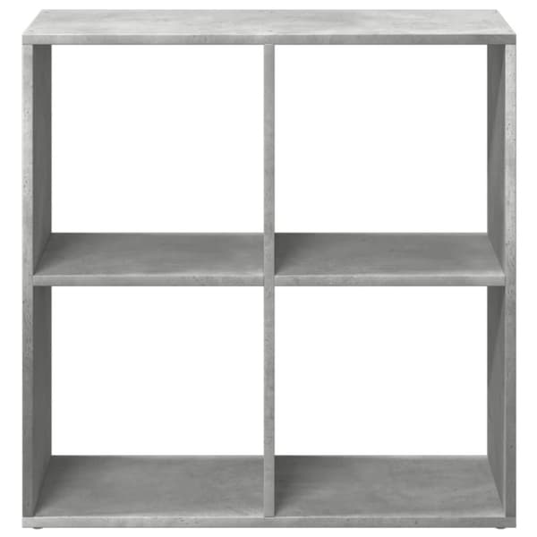 vidaXL Huoneenjakaja/kirjahylly harmaa 69,5x29x69,5 cm tekninen puu
