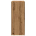 Miniatyrbilde 6 av 11: vidaXL Bokhylle artisan eik 40x30x77 cm konstruert tre