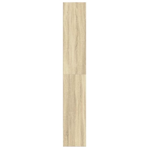 vidaXL Kirjahylly Sonoma-tammi 80x30x189 cm lastulevy