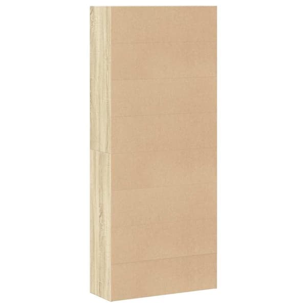vidaXL Kirjahylly Sonoma-tammi 80x30x189 cm lastulevy