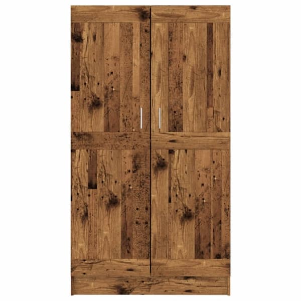 vidaXL Bokhylle gammelt tre 82,5x30,5x150 cm konstruert tre