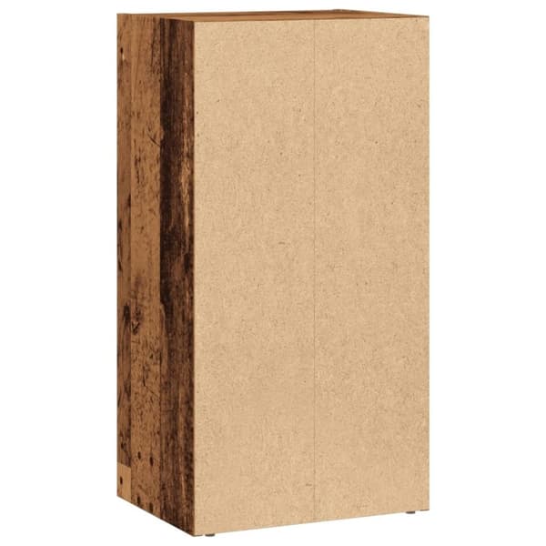vidaXL Bokhylle gammelt tre 40x30x77 cm konstruert tre