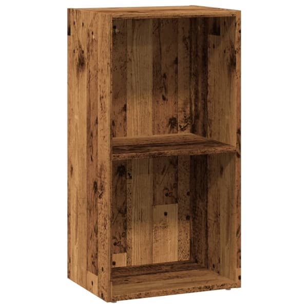 vidaXL Bokhylle gammelt tre 40x30x77 cm konstruert tre
