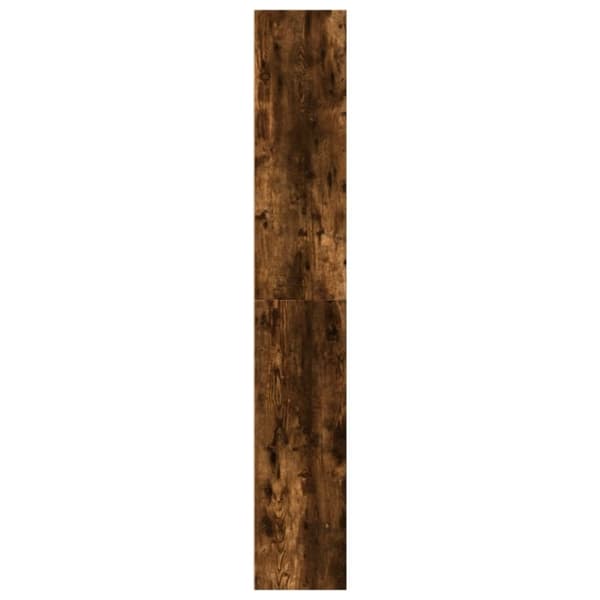vidaXL bogreol 40x30x189 cm konstrueret træ røget egetræsfarve