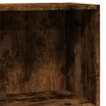 Miniatyrbillede 8 af 11: vidaXL bogreol 60x30x77 cm konstrueret træ røget egetræsfarve